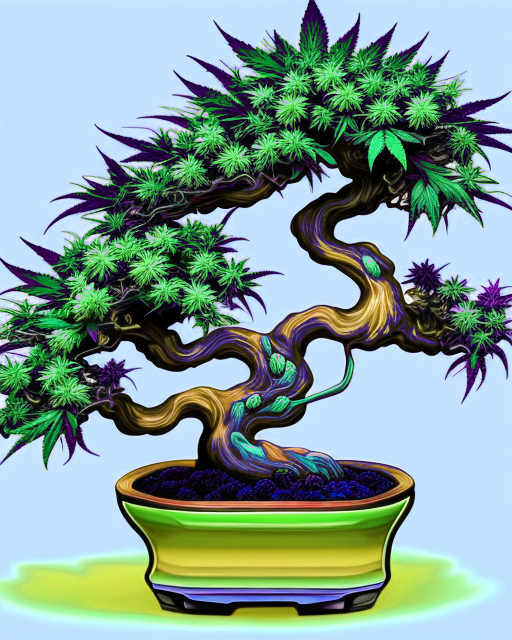 Acid Bonsai NFT on Algorand
